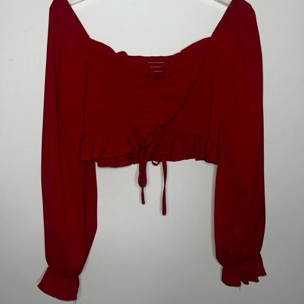 SHEIN red long
